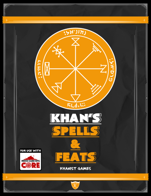 Khan's Spells & Feats for ICRPG (Vol. 1)